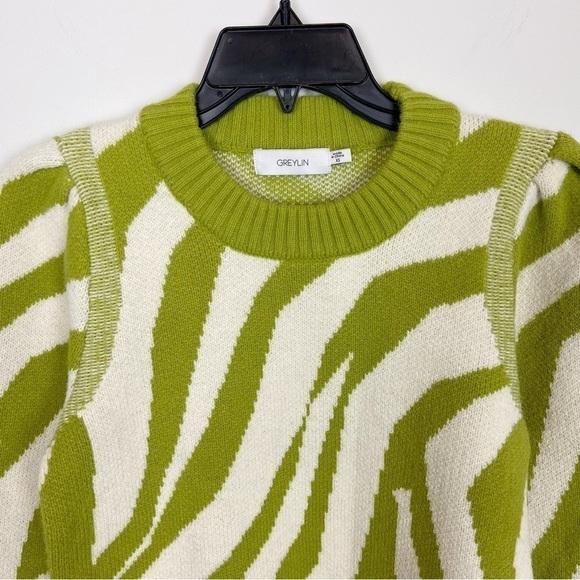 Greylin Harris Intarsia Knit Sweater Size XS - Picture 3 of 9